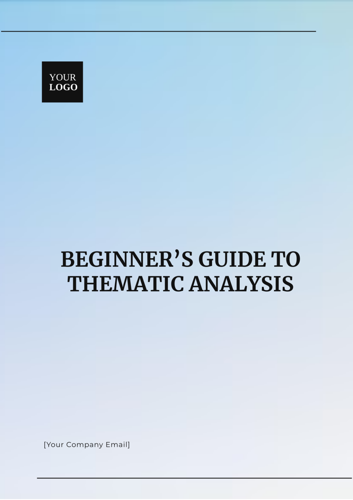 Beginner’s Guide to Thematic Analysis Template - Edit Online & Download