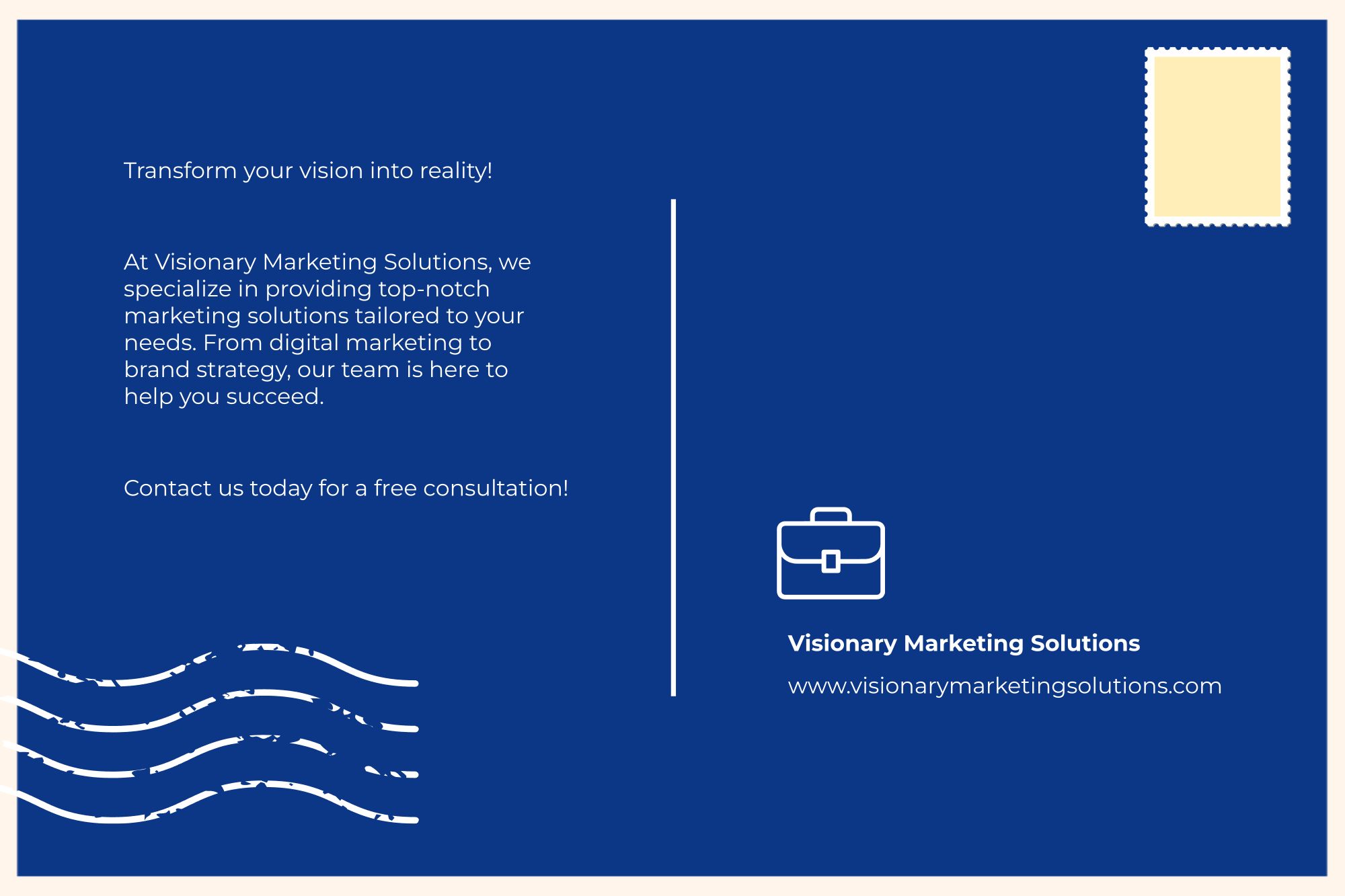 Free Marketing Postcard Template to Edit Online