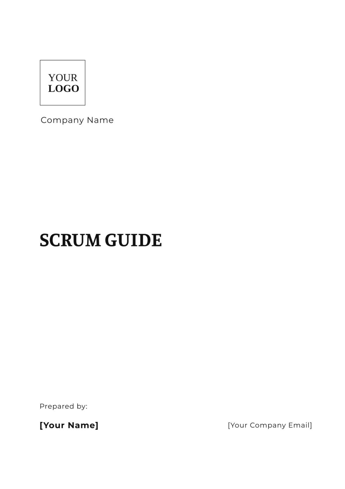 Scrum Guide Template - Edit Online & Download