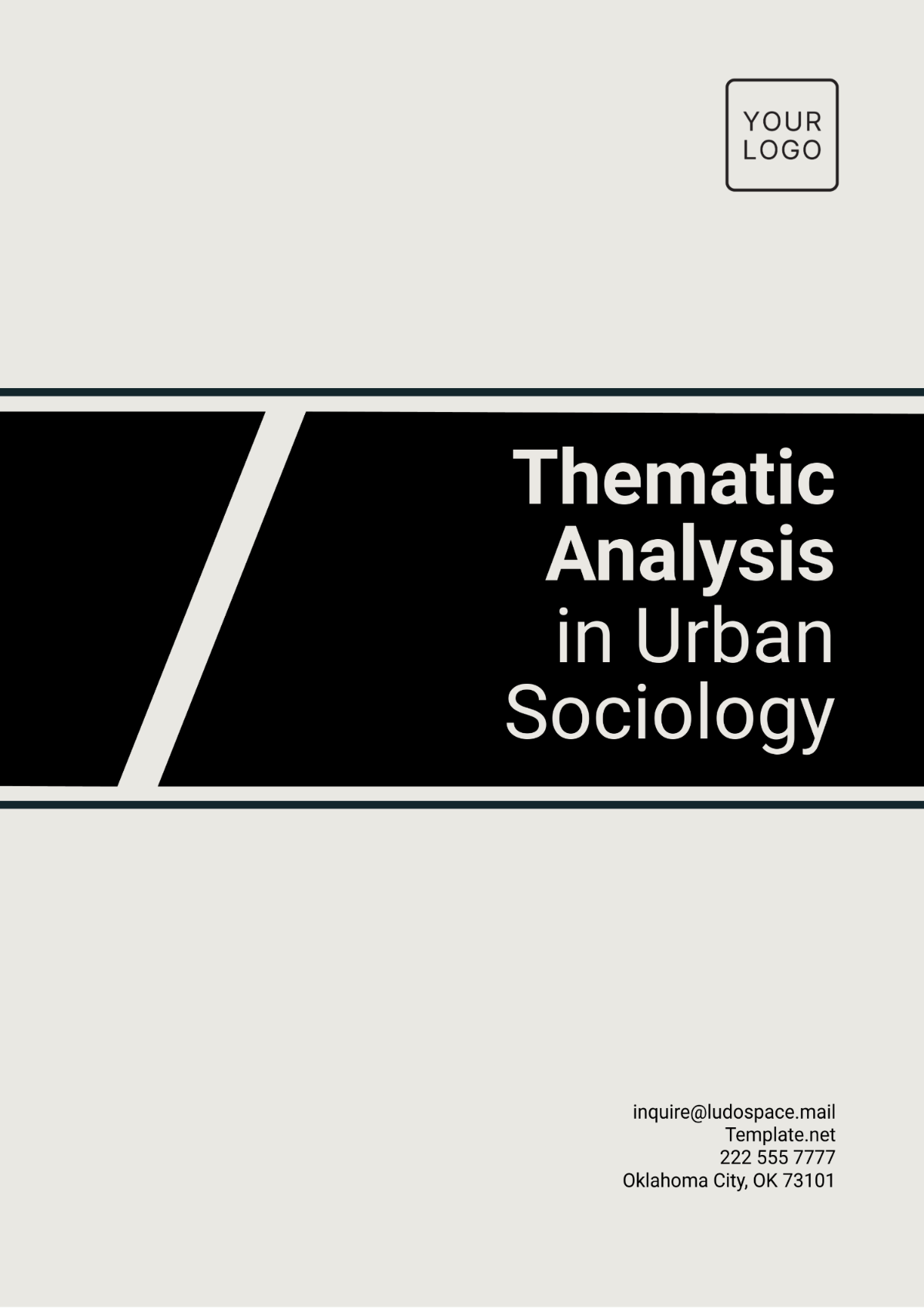 Thematic Analysis in Urban Sociology Template - Edit Online & Download