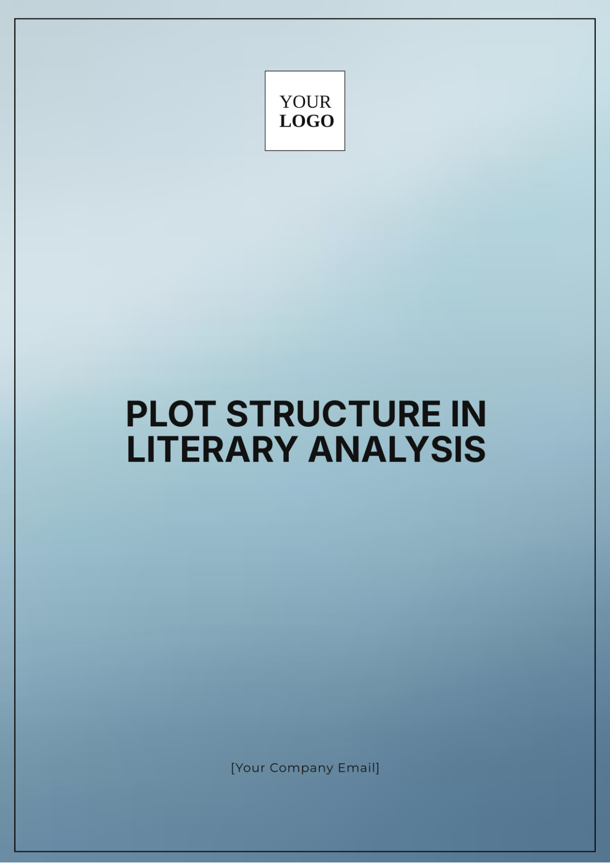 Plot Structure in Literary  Analysis Template - Edit Online & Download