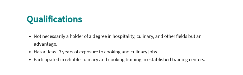 Free Apprentice Cook Job Ad/Description Template 5.jpe