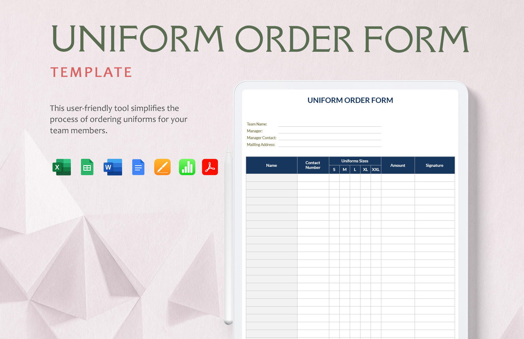 How To Create An Order Form In Excel How To Create An Order Form In Excel