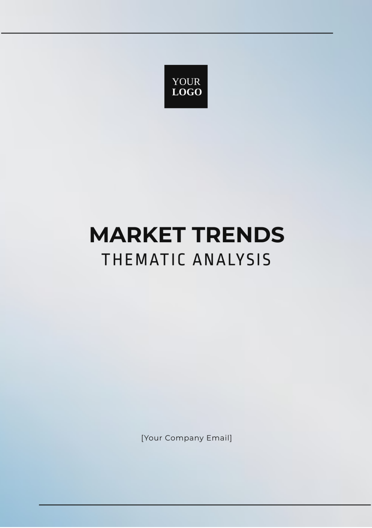 Market Trends Thematic Analysis Template