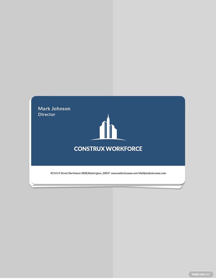 Architecture Business Card Template
