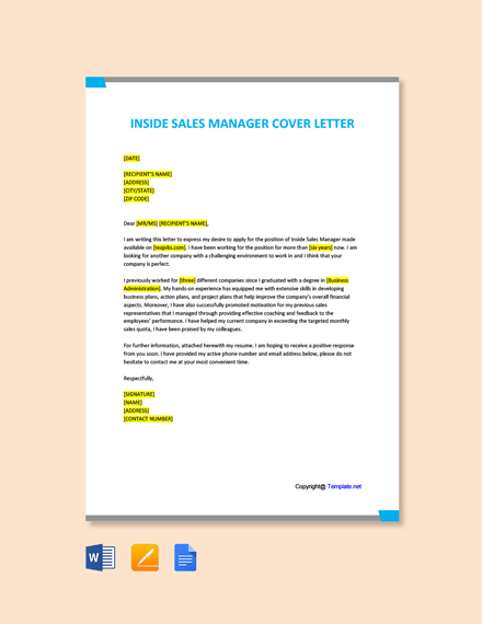 cover letter for automotive sales manager