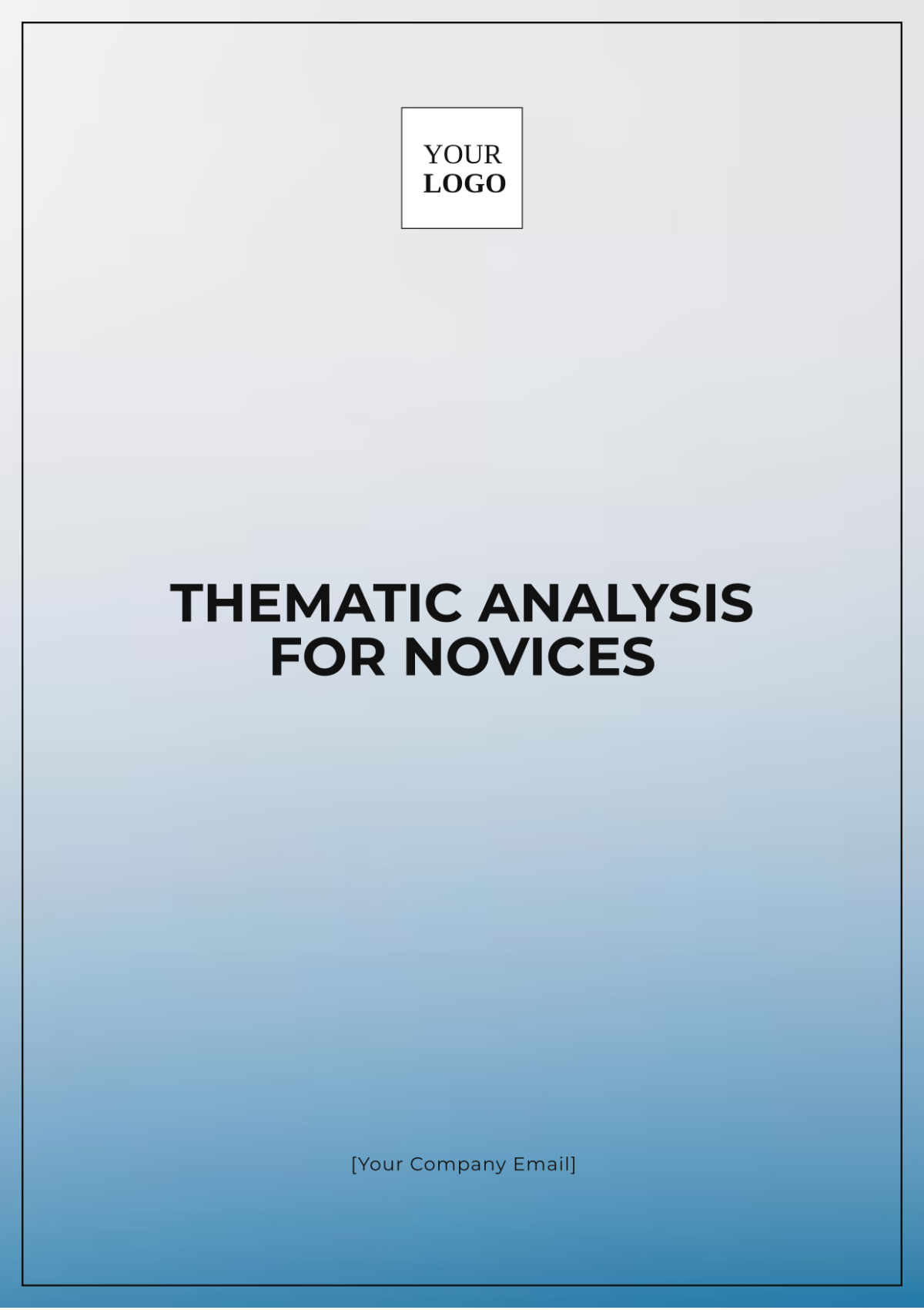 Thematic Analysis for Novices Template - Edit Online & Download