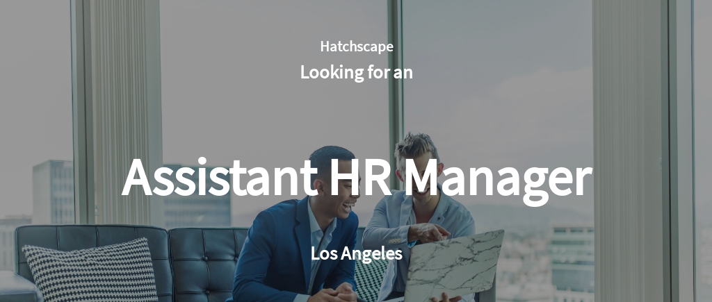 Free Assistant HR Manager Job Description Template.jpe