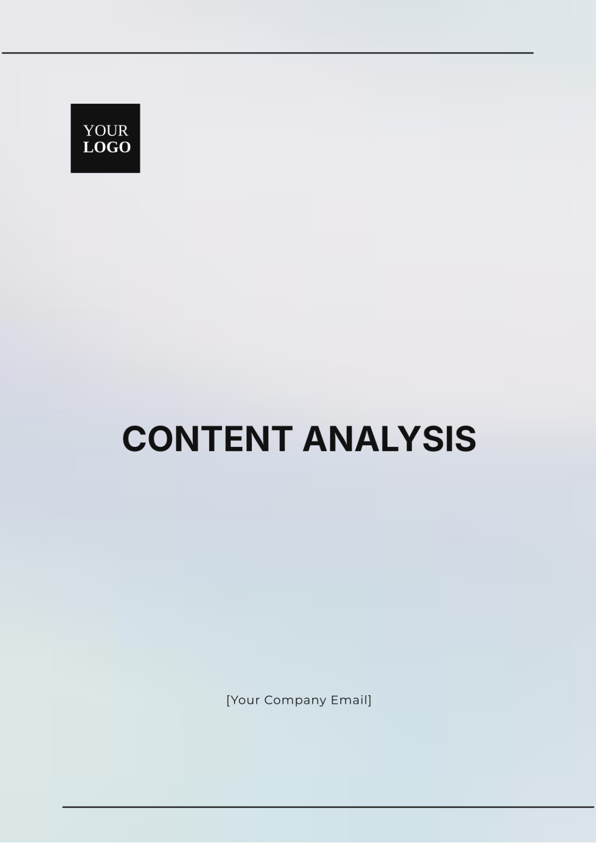 Content Analysis Template