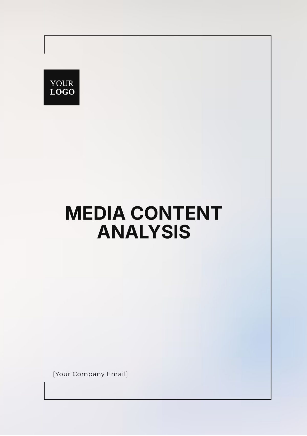 Media Content Analysis Template - Edit Online & Download