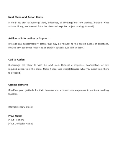 Free Blank Marketing Follow-Up Letter Template to Edit Online