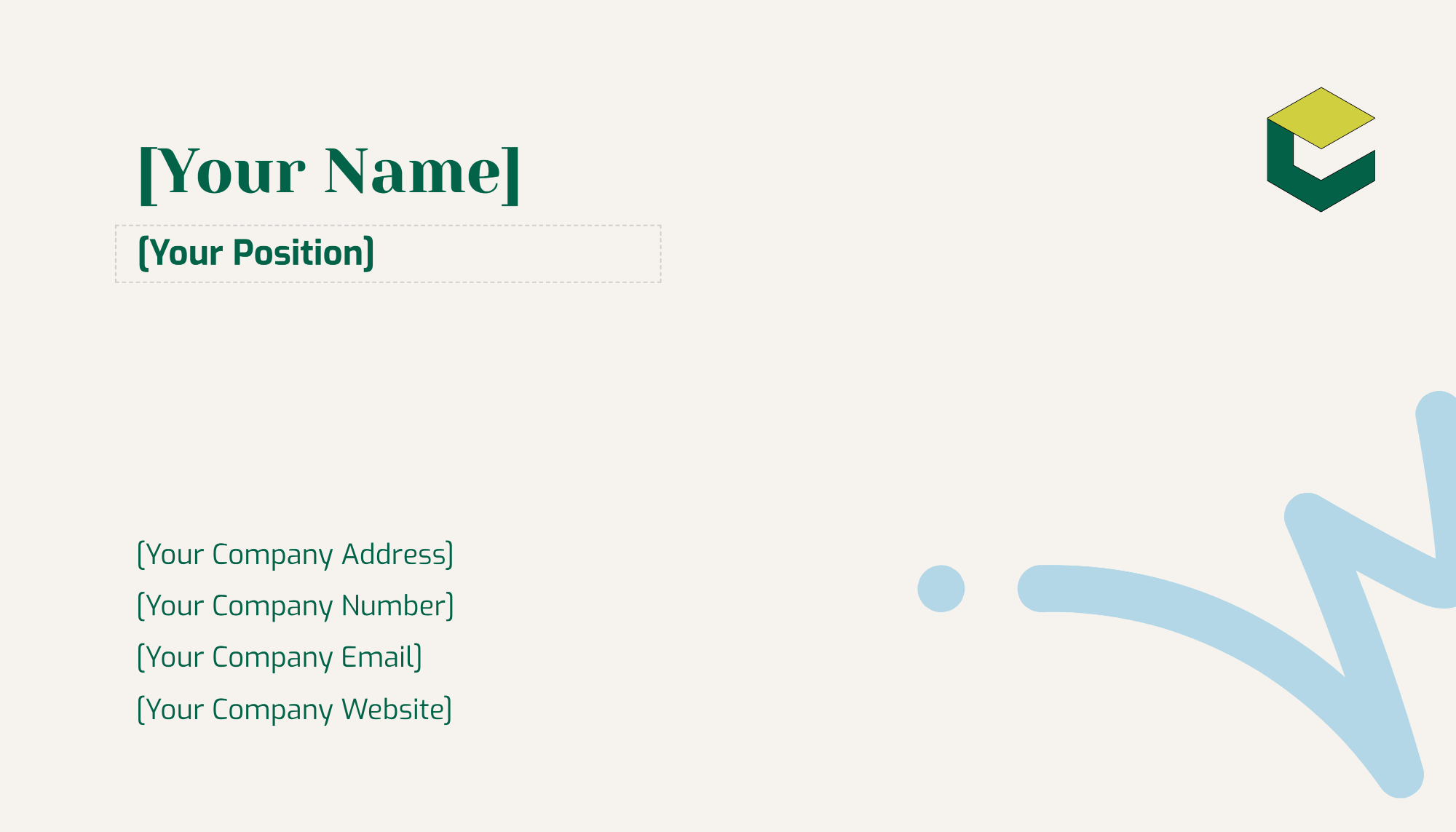 Free Creative Business Card Template to Edit Online