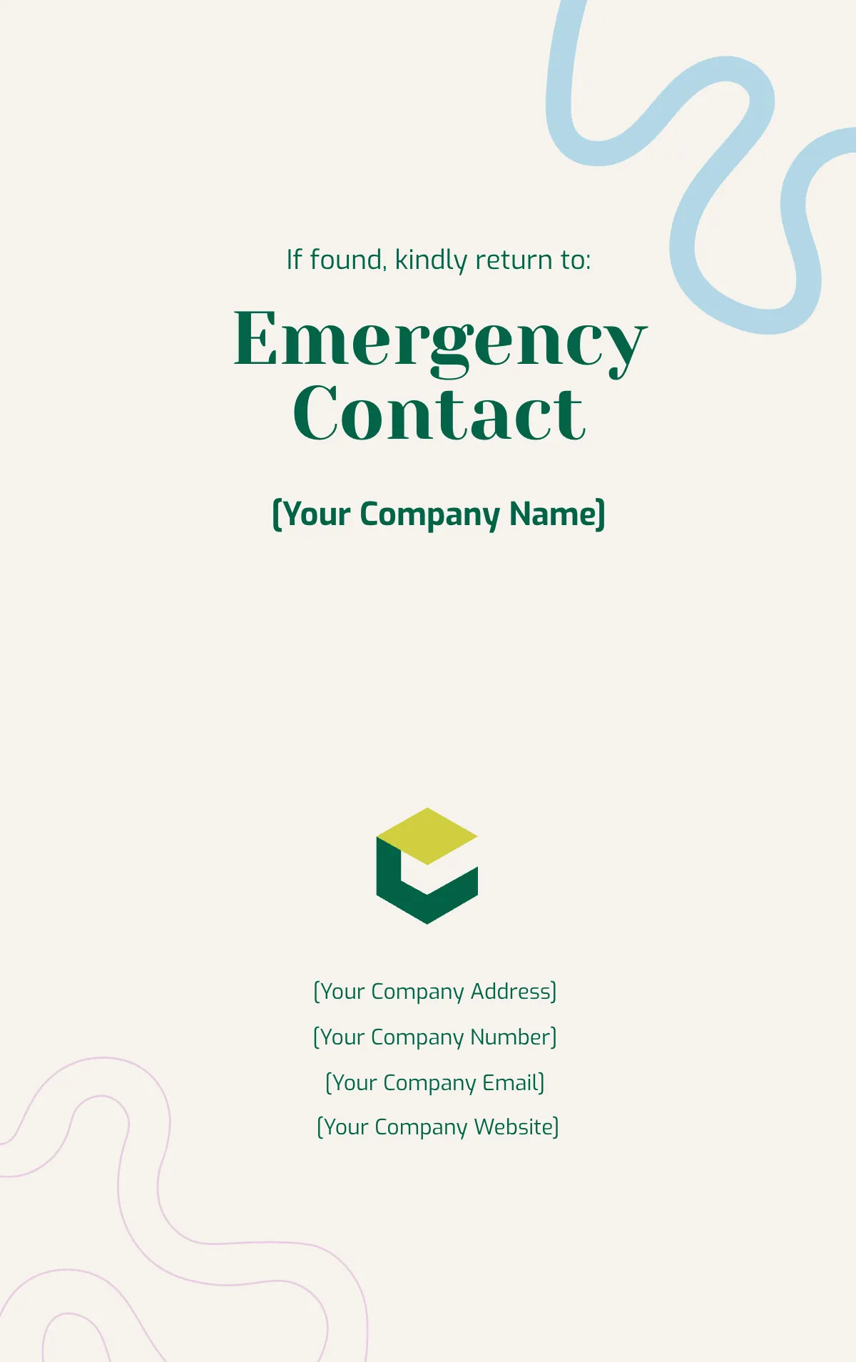 Free Creative ID Card Template to Edit Online