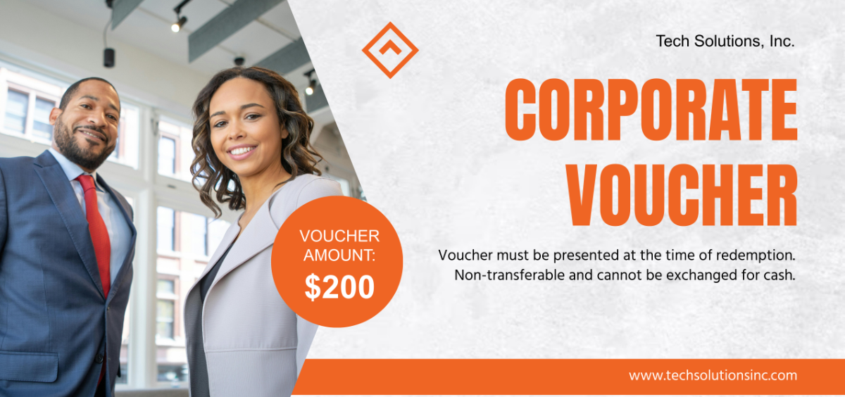 Corporate Voucher Template