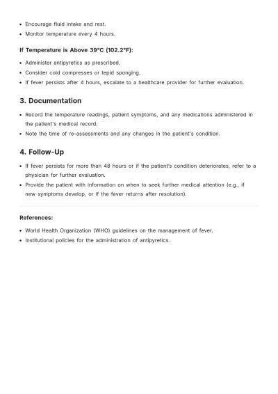 Free Simple Healthcare Protocol Template to Edit Online