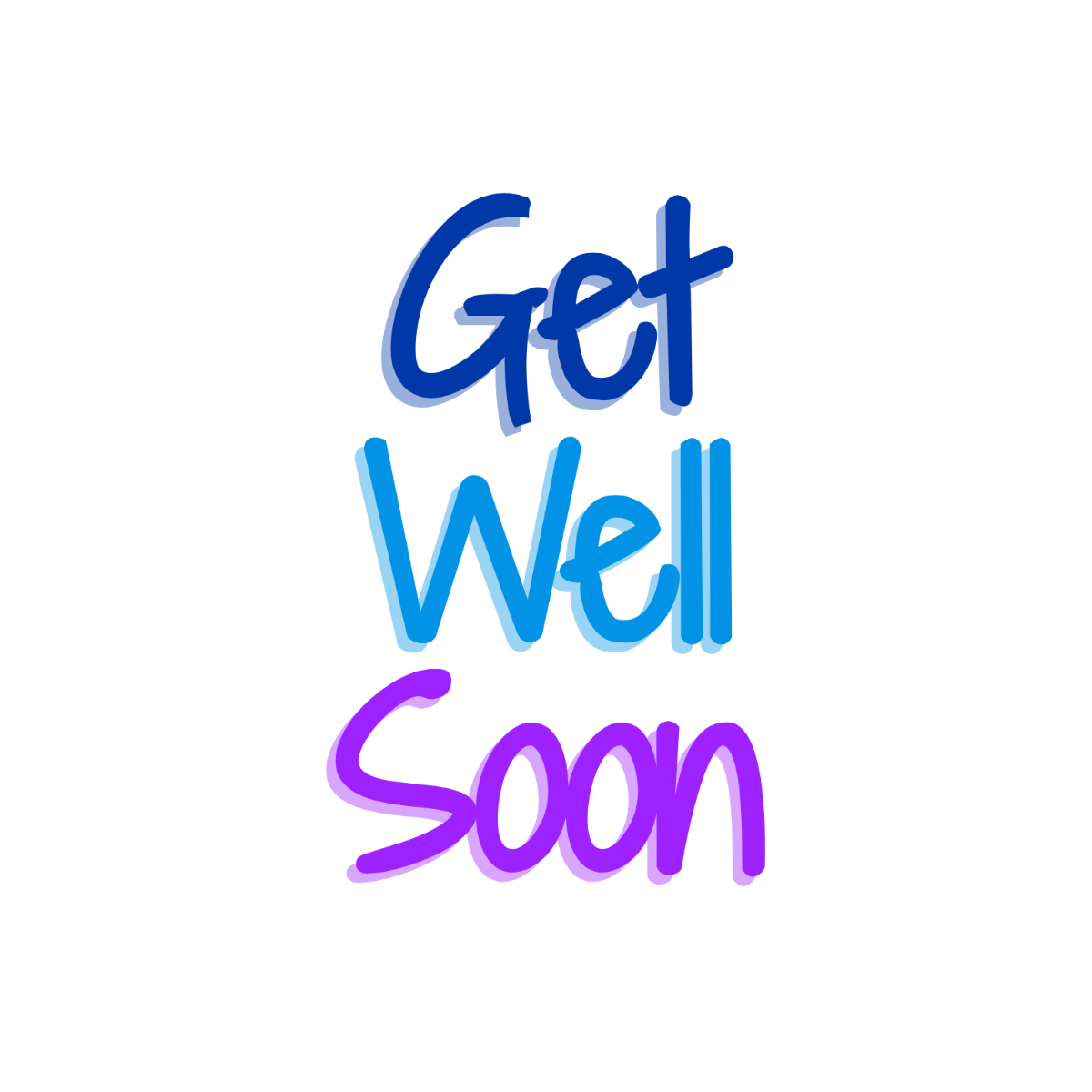 Cute Get Well Soon Text - Edit-Online | Template.net