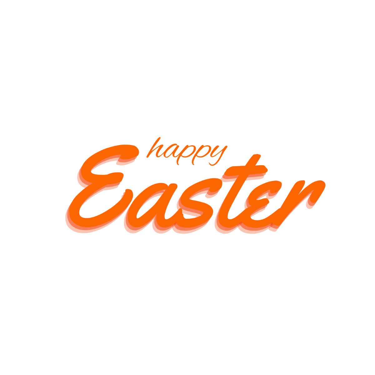 Editable Happy Easter Text - Edit Online | Template.net