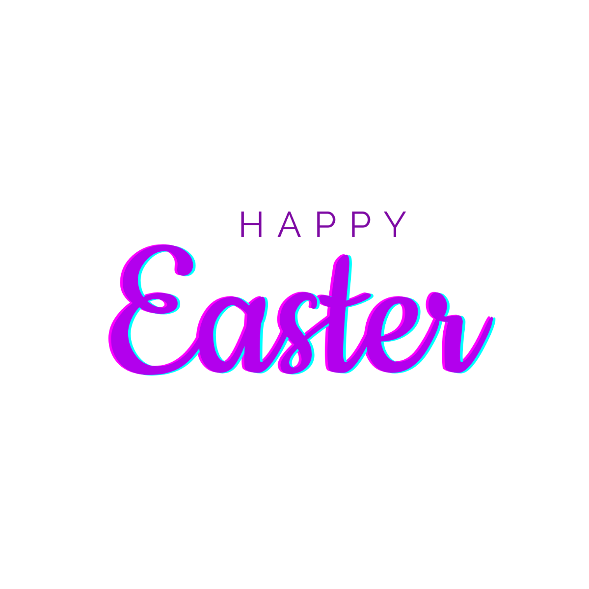 Happy Easter Text Effect - Edit Online | Template.net