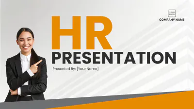 Free HR Presentation Template to Edit Online