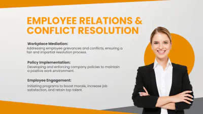 Free HR Presentation Template to Edit Online