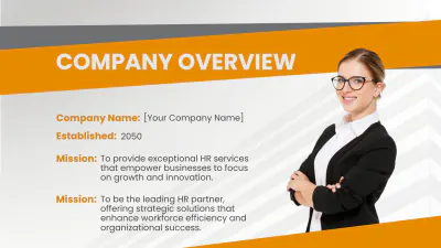 Free HR Presentation Template to Edit Online