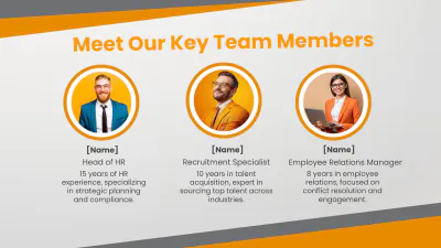 Free HR Presentation Template to Edit Online