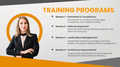 Free HR Presentation Template to Edit Online
