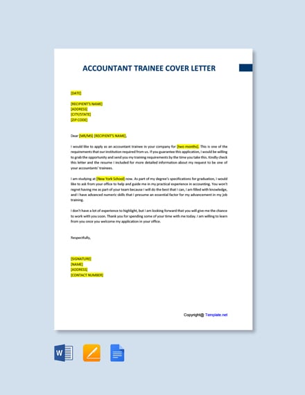 application letter for management trainee