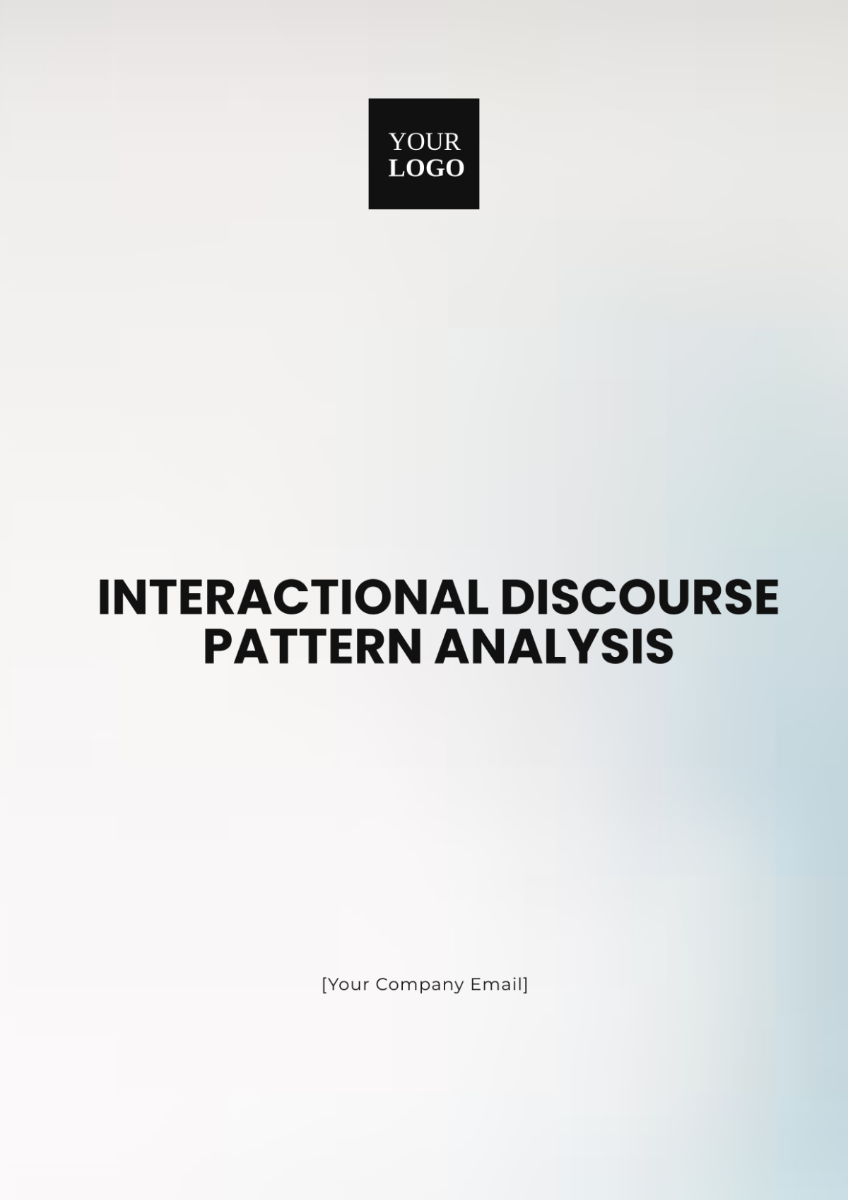 Interactional Discourse Pattern Analysis Template - Edit Online & Download