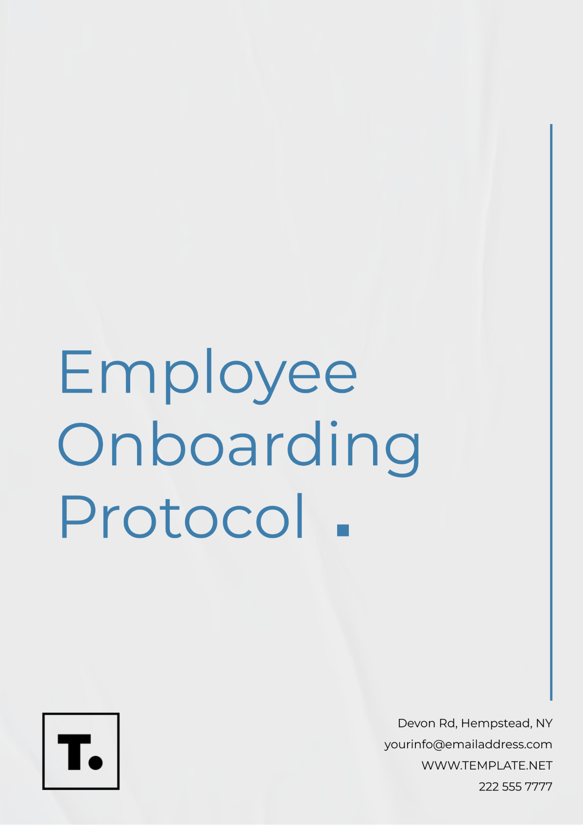 Employee Onboarding Protocol Template - Edit Online & Download