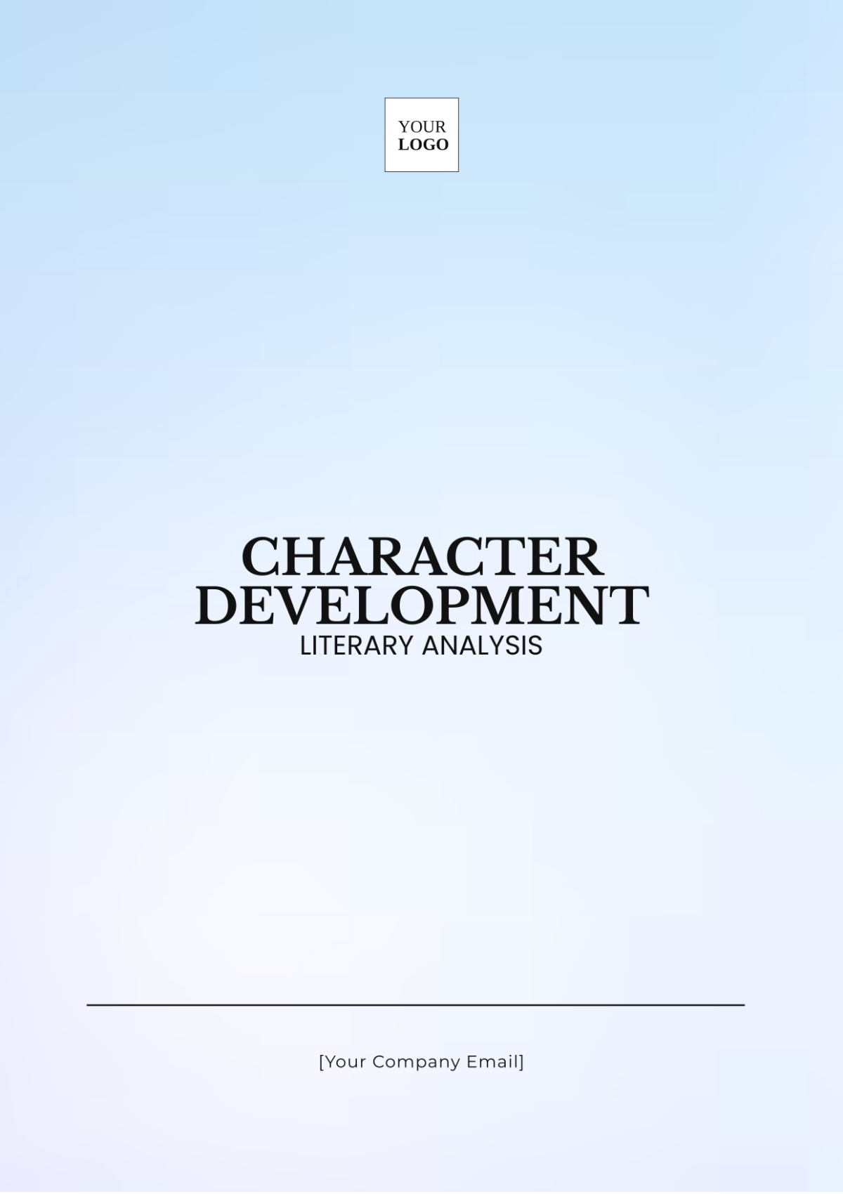 Character Development Literary Template - Edit Online & Download