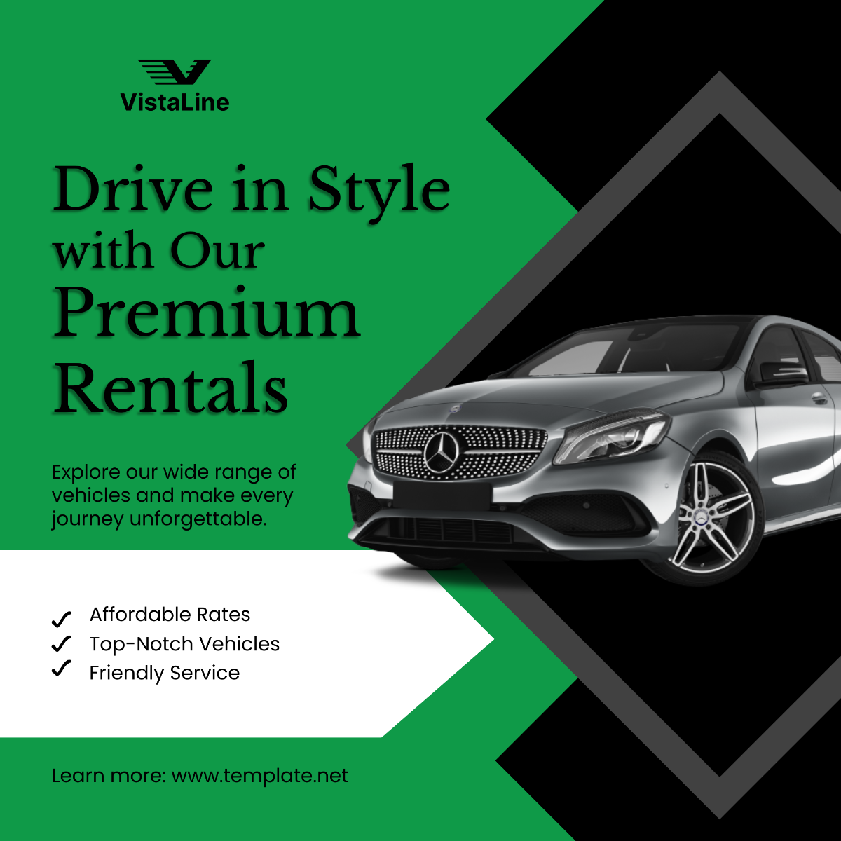 Car Rental Instagram Post Templatetal-instagram-post - Edit Online & Download