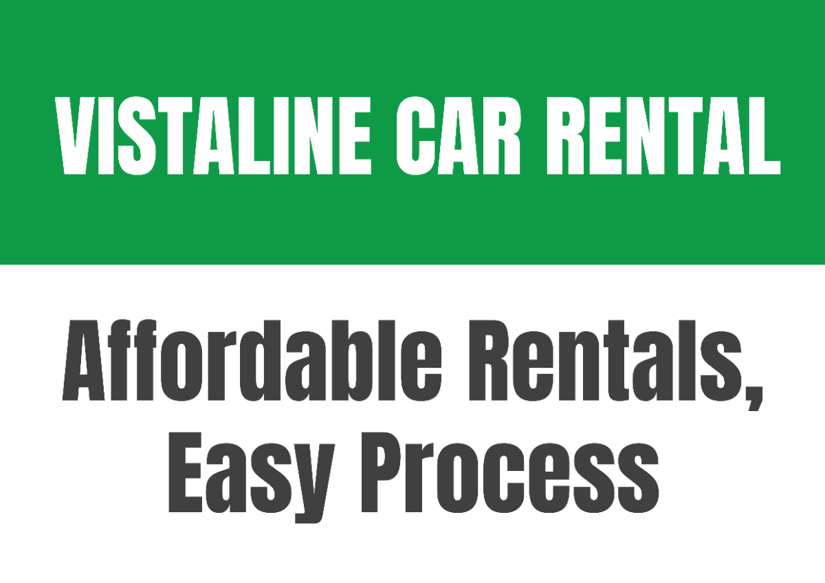 Car Rental Company Signage