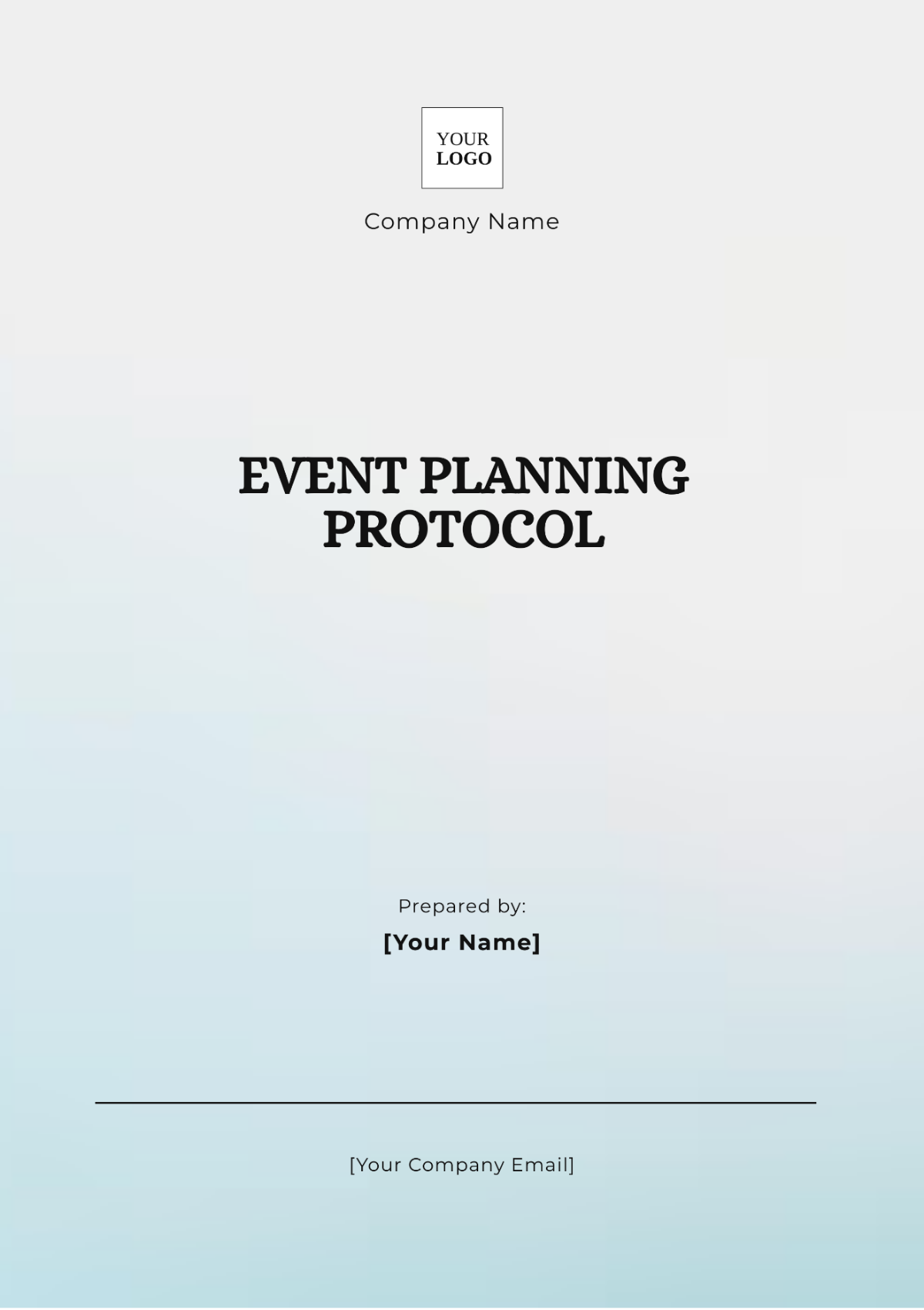 Event Planning Protocol Template - Edit Online & Download