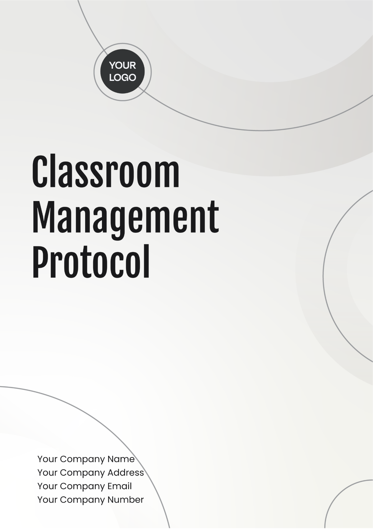 Classroom Management Protocol Template - Edit Online & Download