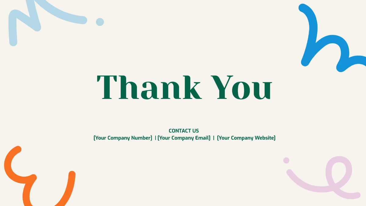 Free Creative Presentation Template to Edit Online