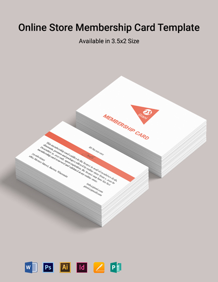 FREE Membership Card Template Download - Word, Google Docs, PDF ...