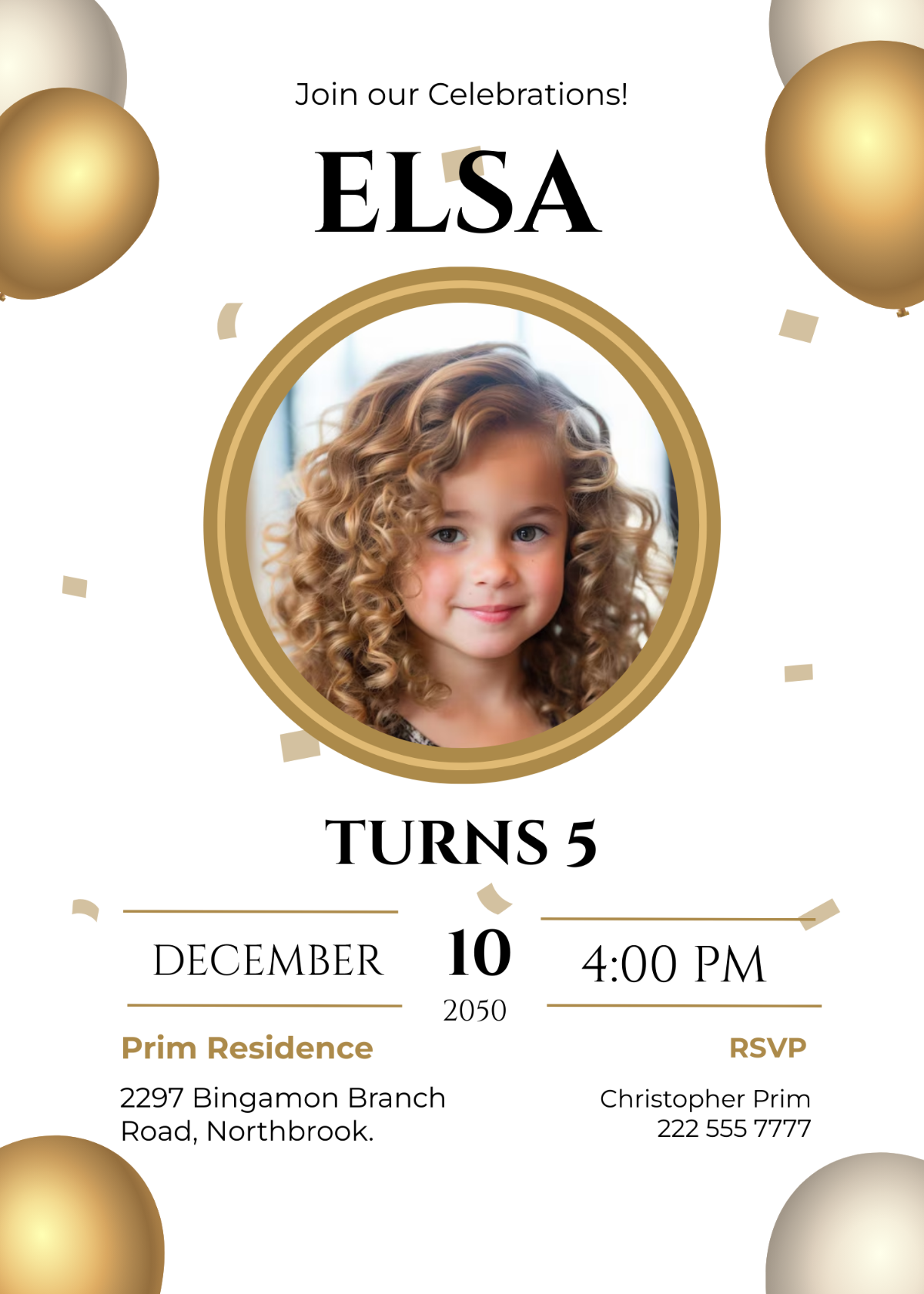 Free Birthday Invitation Templates Examples Edit Online Download 