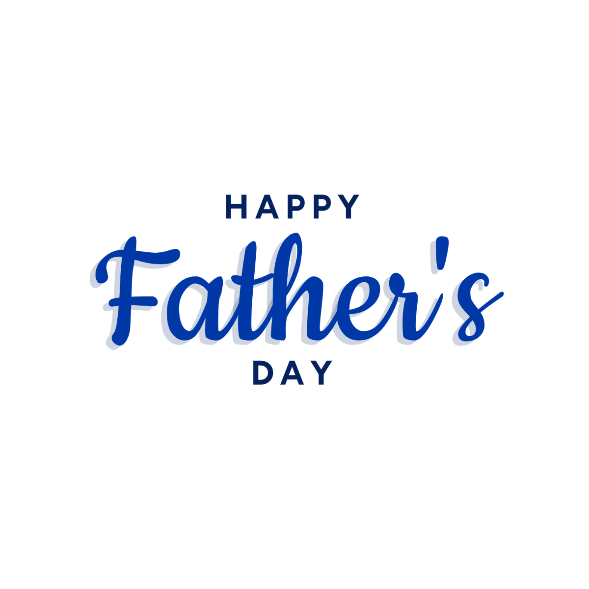 Fun Happy Father's Day Text - Edit Online | Template.net