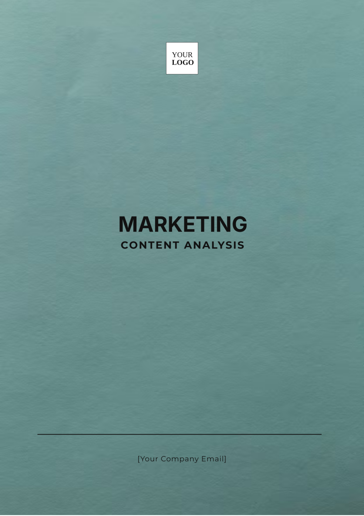 Marketing Content Analysis Template - Edit Online & Download