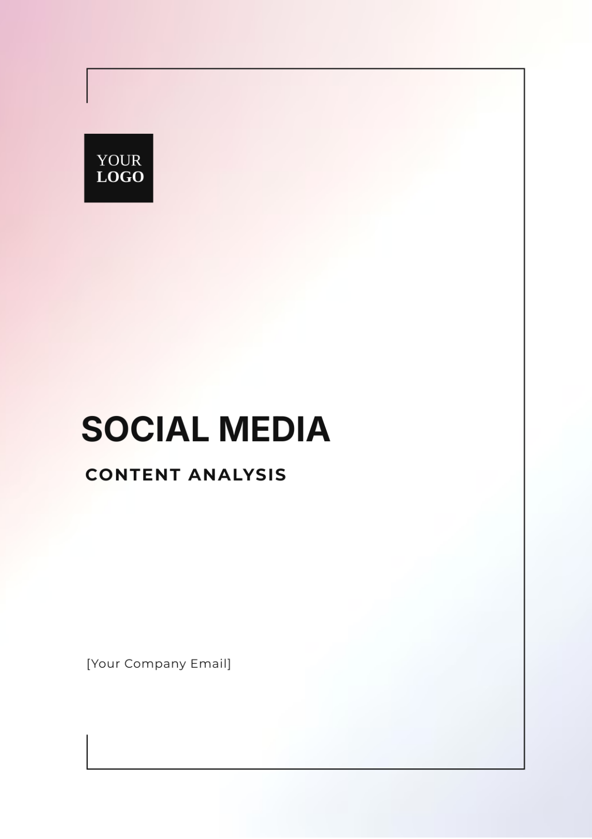 Social Media Content Analysis Template - Edit Online & Download