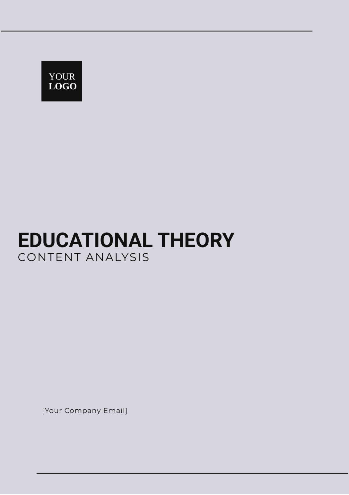 Educational Theory Content Analysis Template - Edit Online & Download