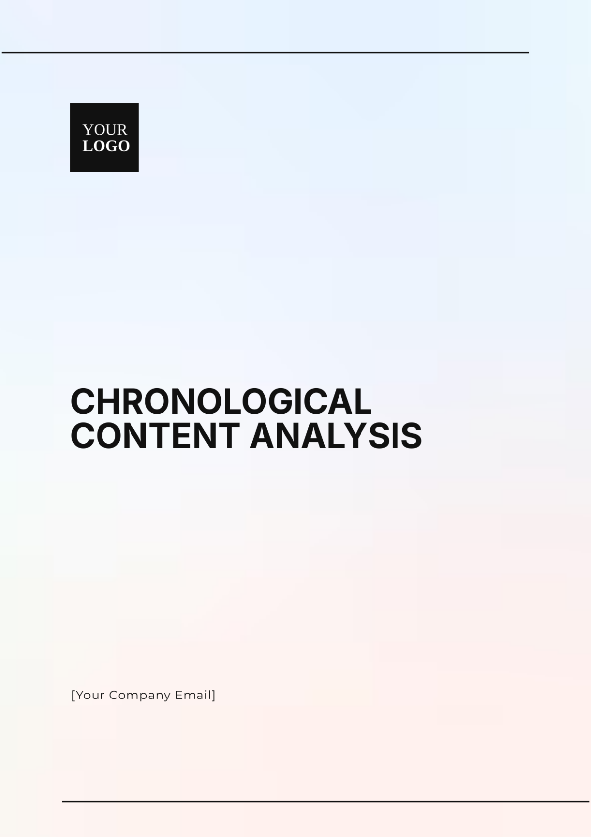 Chronological Content Analysis Template - Edit Online & Download