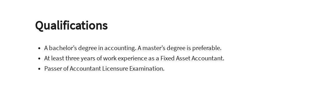 Fixed Asset Accountant Job Description Template [Free PDF] - Google