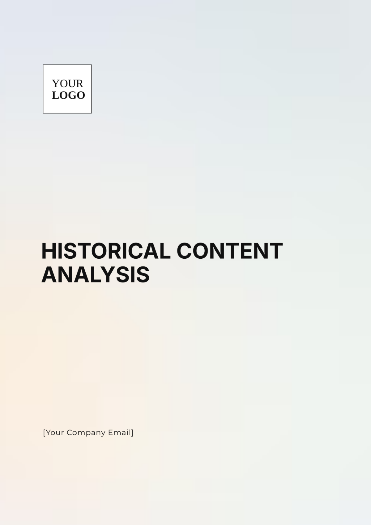 Historical Content Analysis Template - Edit Online & Download