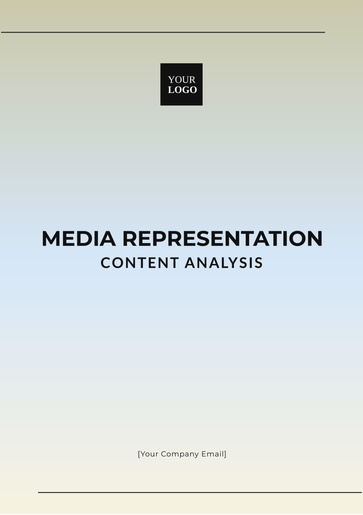 Media Representation Content Analysis Template - Edit Online & Download