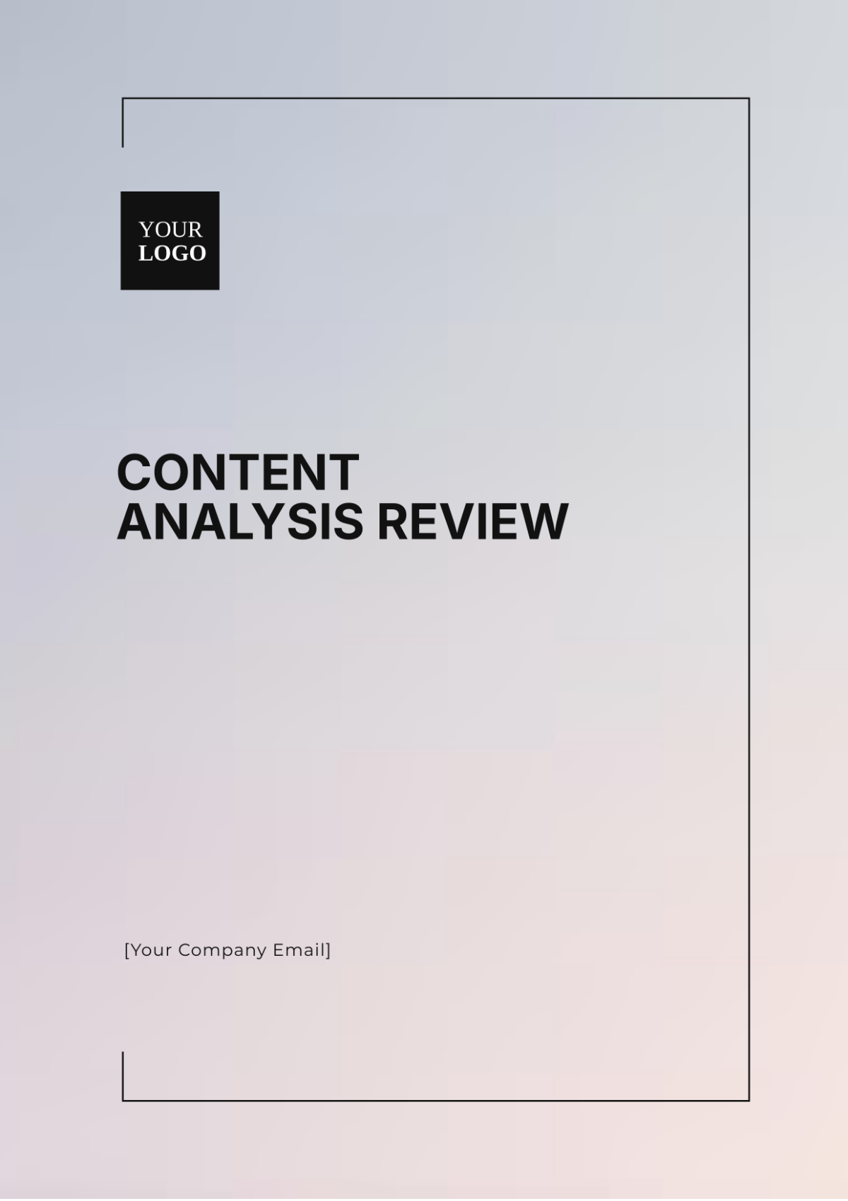 Content Analysis Review Template - Edit Online & Download