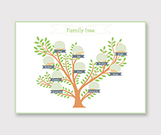 Kid Friendly Family Tree Template in Microsoft Word | Template.net