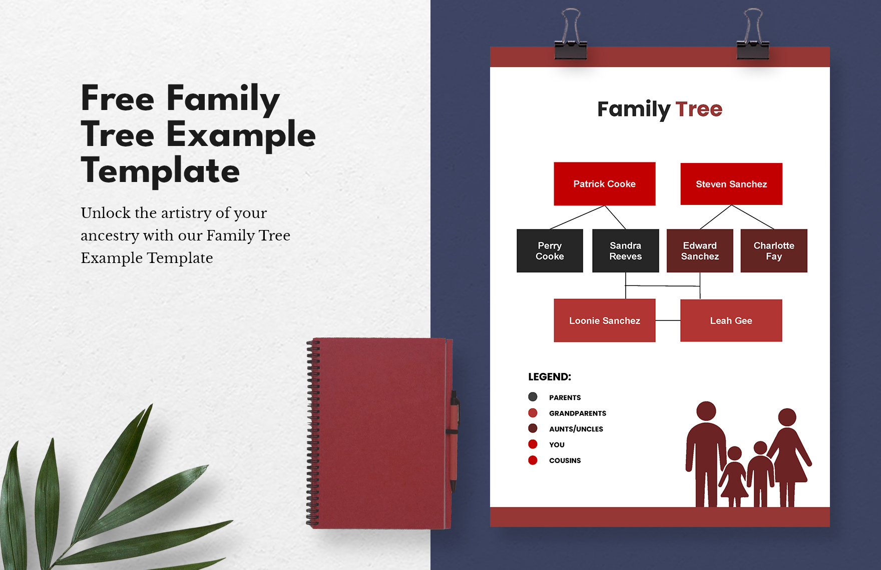 Free Family Tree Example Template Download In Word Google Docs PDF 
