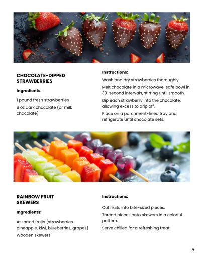 Free Colorful Birthday Magazine Template to Edit Online